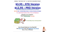 Desktop Screenshot of dewalt-battery.info